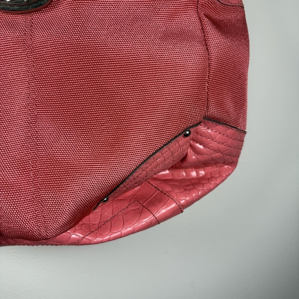 Kathy Van Zeeland Pink Over the Shoulder Bag Y2K - Picture 3 of 12